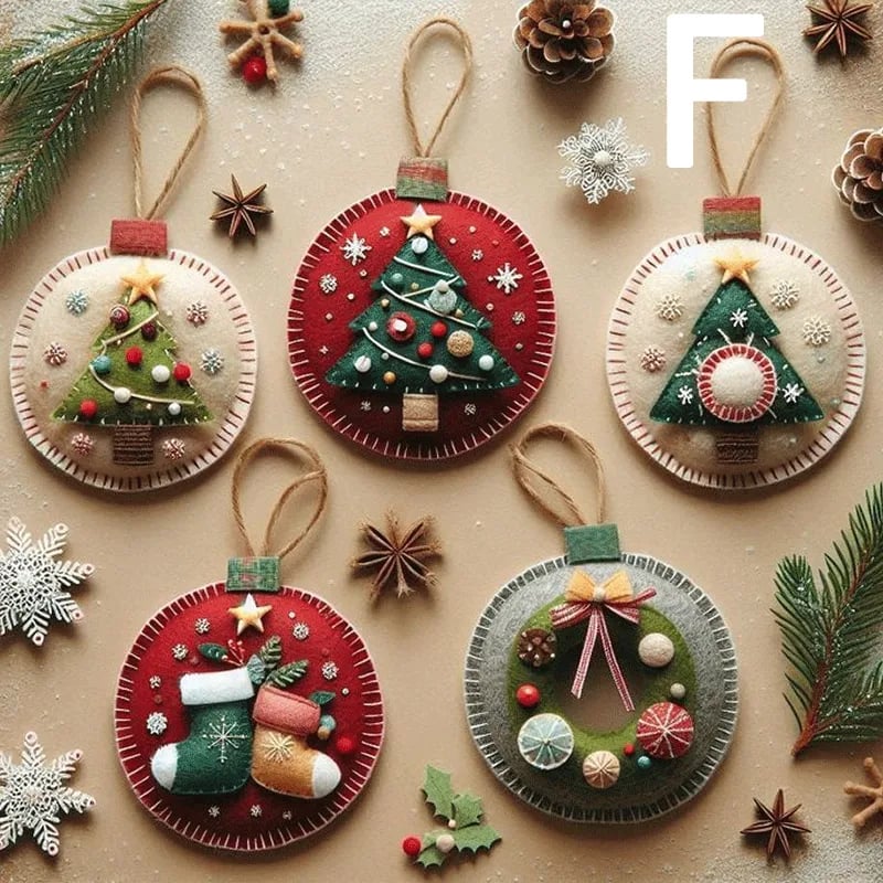 🔥Last Day 50% OFF - DIY Christmas Felt Patch Kit