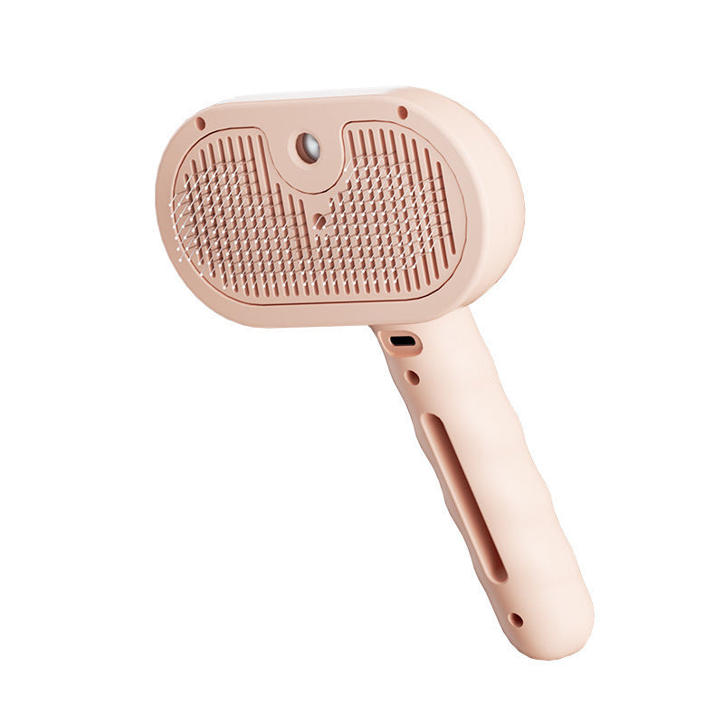 🐕🦺🐕🦺Natravor™ 3-in-1 Pet Steam Brush for Dogs, Cats - Rechargeable Deshedding Comb with Stainless Steel Bristles🎉