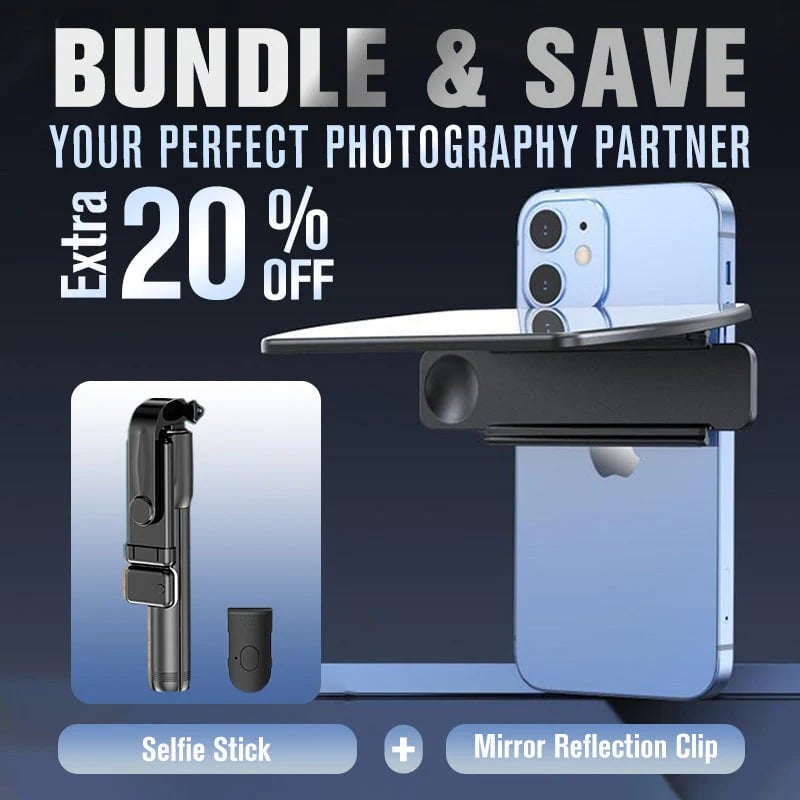🔥2025 HOT SALE🔥Smartphone Camera Mirror Reflection Clip Kit