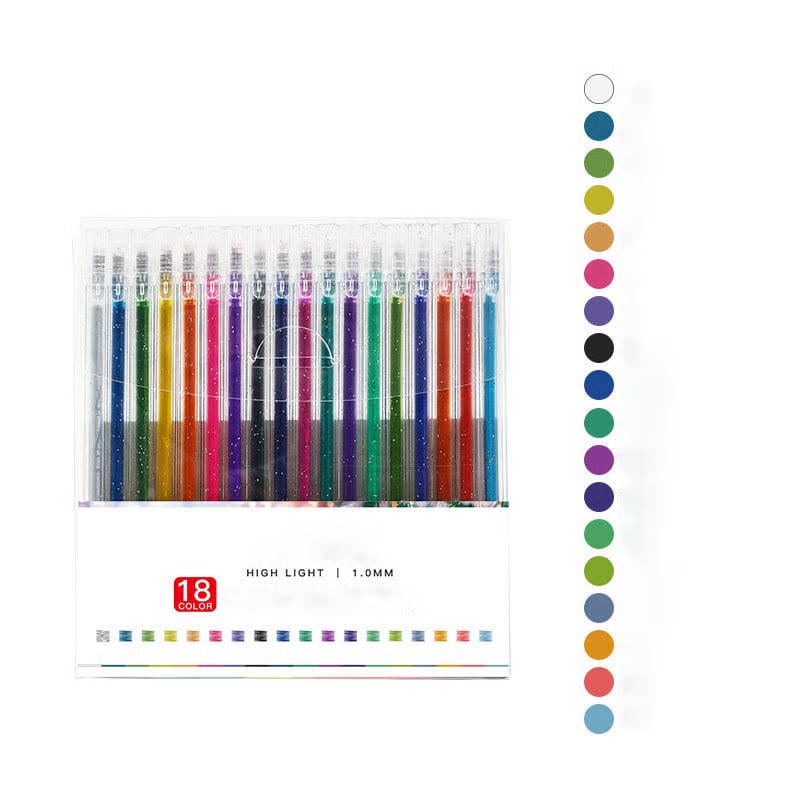 🎁 Glitter Gel Pen Set