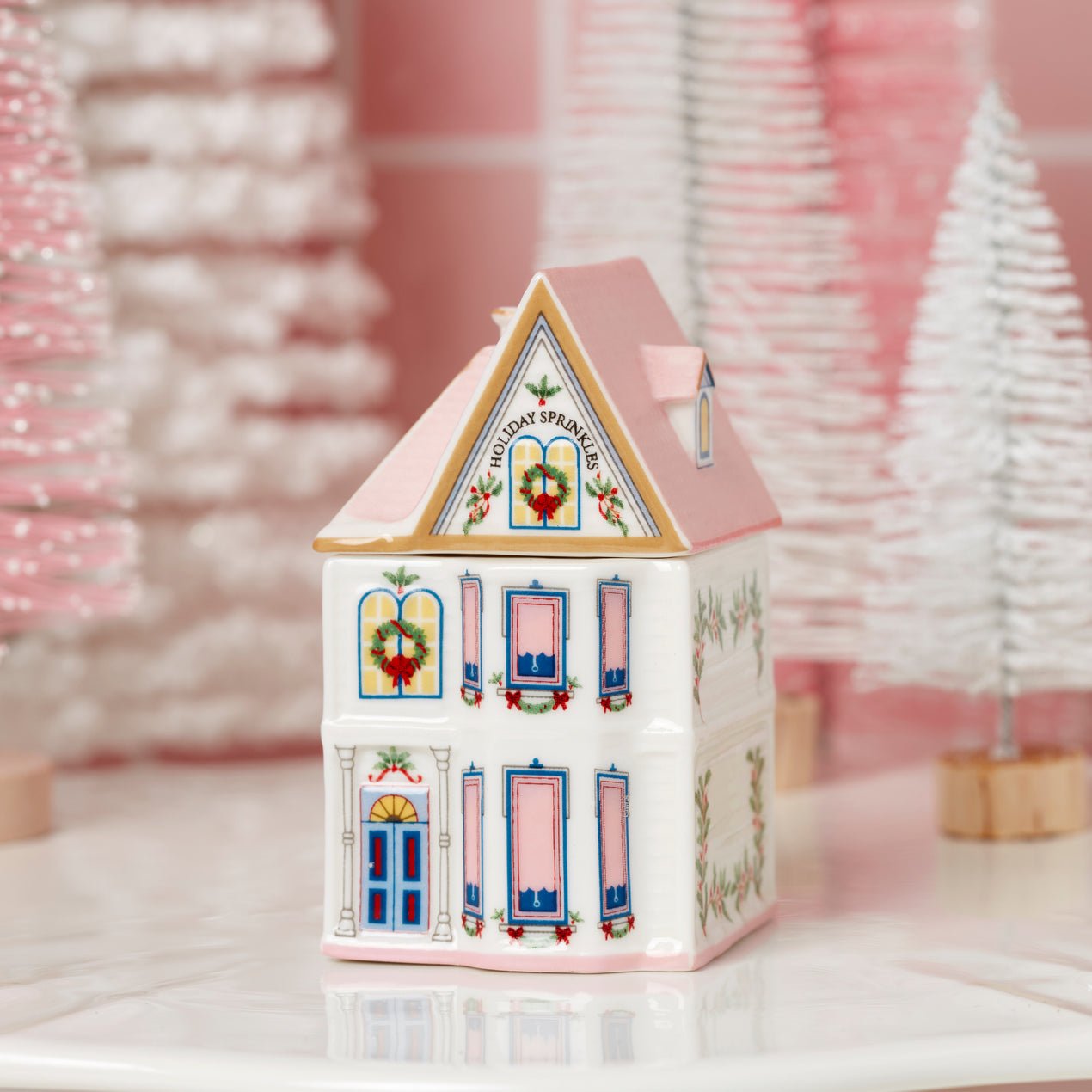 🎄✨ Holiday Village Spice House Set — A Mini Christmas Wonderland for Your Kitchen!