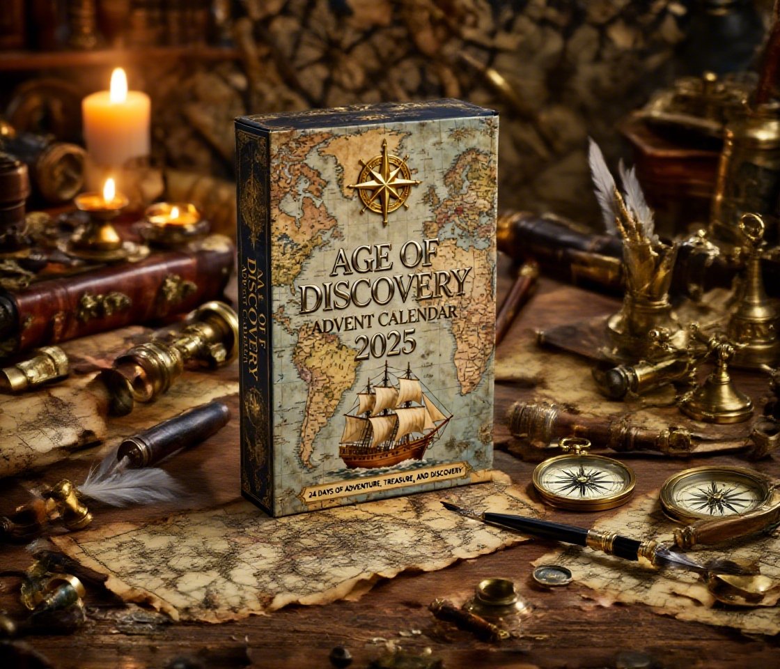 🔥Limited Edition, Only 100 Sets Left! - 🌍⚓2025 AGE OF DISCOVERY  Collector’s Countdown Edition