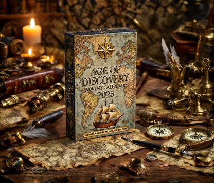 🔥Limited Edition, Only 100 Sets Left! - 🌍⚓2025 AGE OF DISCOVERY  Collector’s Countdown Edition