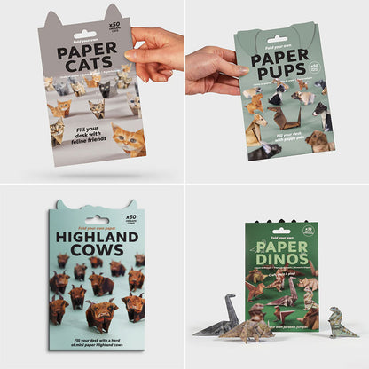 DIY Paper Cats