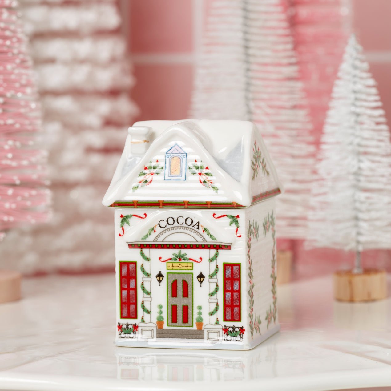 🎄✨ Holiday Village Spice House Set — A Mini Christmas Wonderland for Your Kitchen!