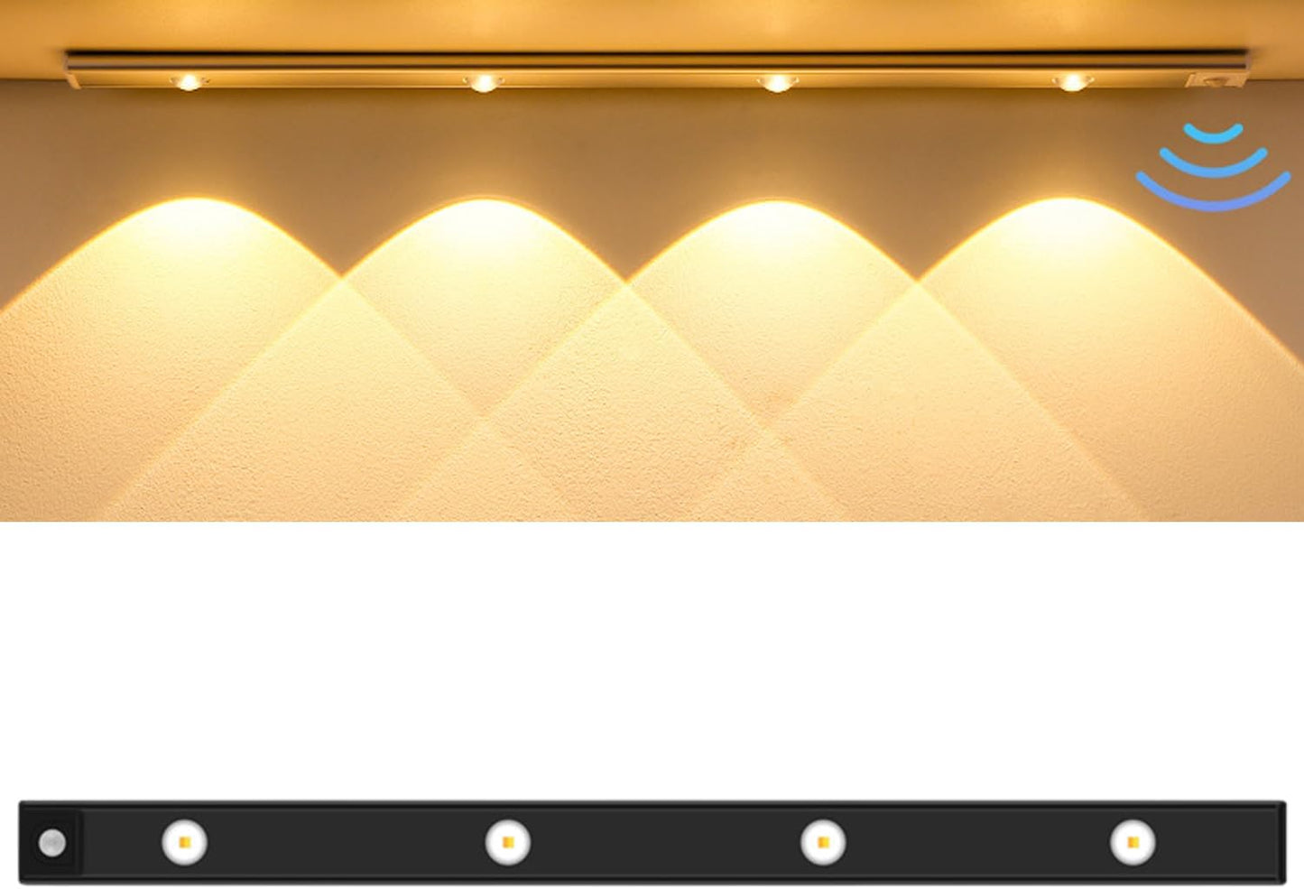 USB Rechargeable LED Motion Sensor Cabinet Light