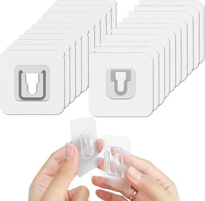 Damage-Free Reusable Adhesive Wall Hooks
