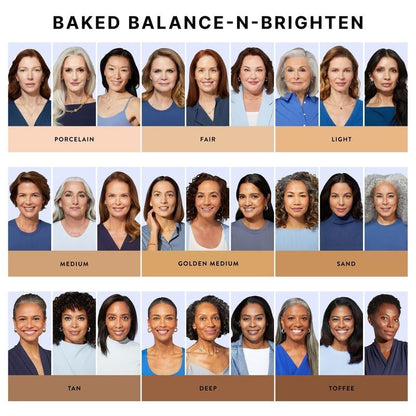 ✈️ Buy 2 Get Free Shipping 🔥 💄Baked Starter Kit (3PC) | Full Face Palette +  Foundation + 🖌️Kabuki Brush