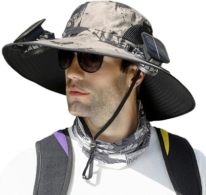Solar Fan Hat