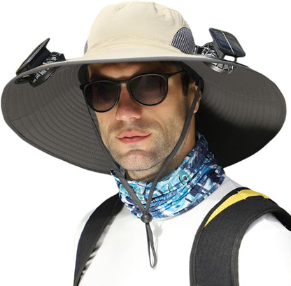 Solar Fan Hat
