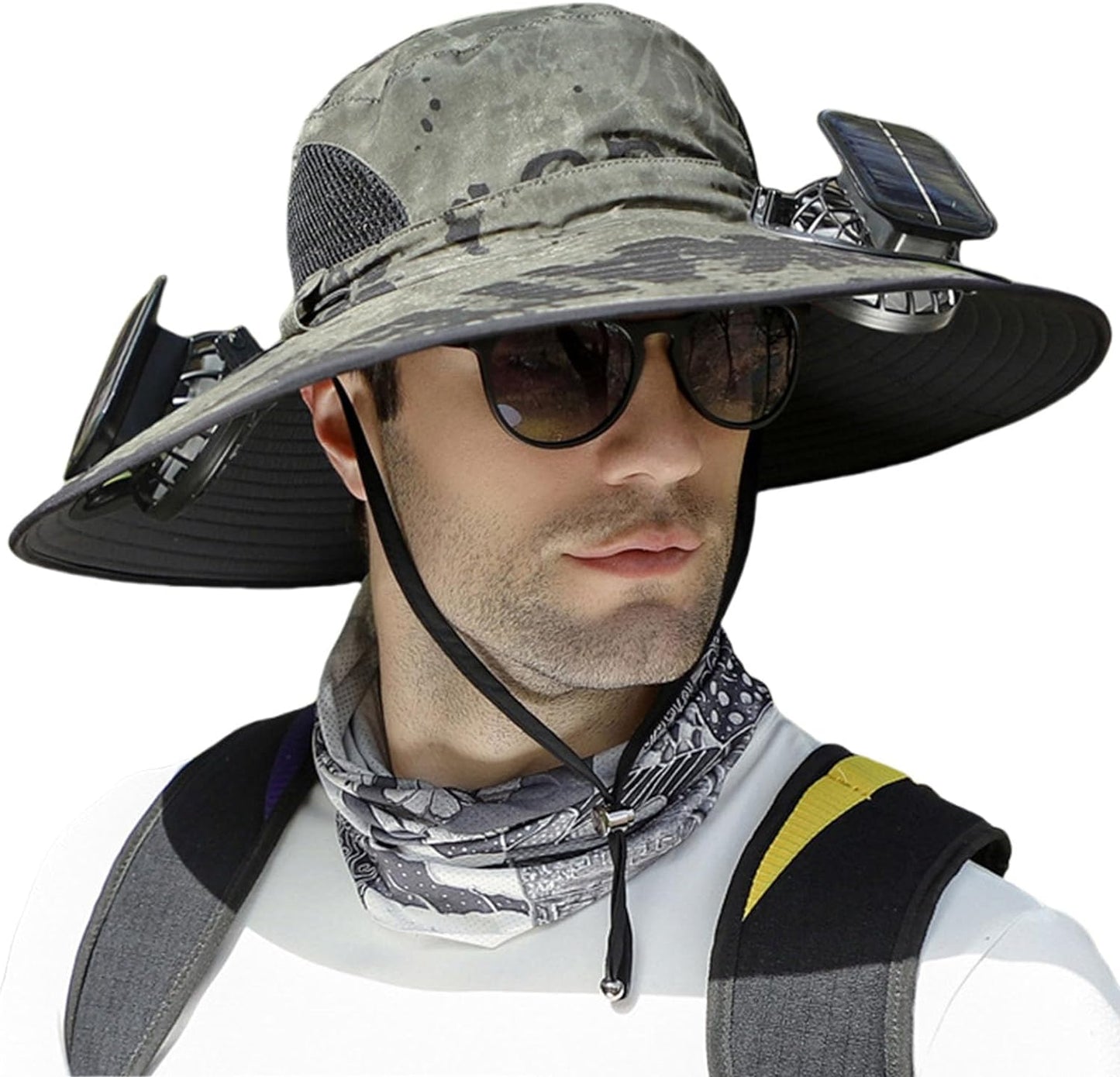 Solar Fan Hat