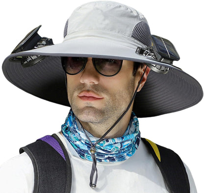 Solar Fan Hat