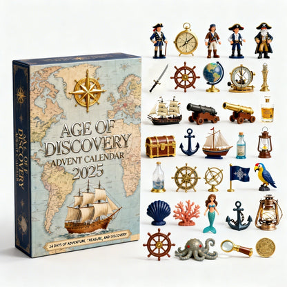 🔥Limited Edition, Only 100 Sets Left! - 🌍⚓2025 AGE OF DISCOVERY  Collector’s Countdown Edition