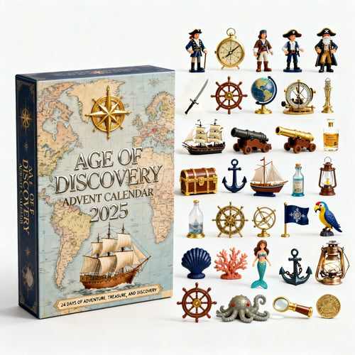 🔥Limited Edition, Only 100 Sets Left! - 🌍⚓2025 AGE OF DISCOVERY  Collector’s Countdown Edition