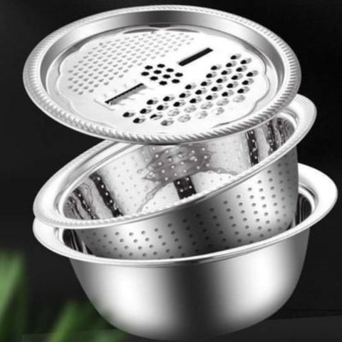 Stainless Steel Fine Mesh Strainer Set