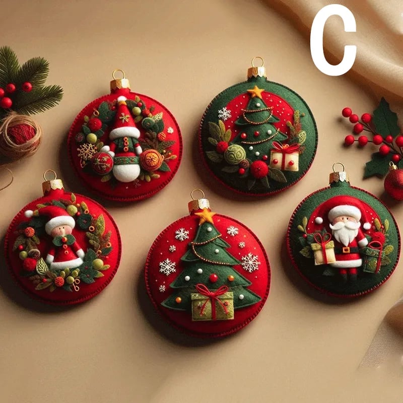 🔥Last Day 50% OFF - DIY Christmas Felt Patch Kit