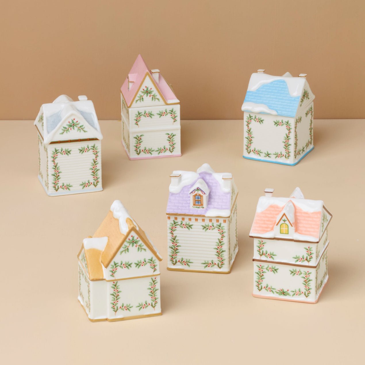 🎄✨ Holiday Village Spice House Set — A Mini Christmas Wonderland for Your Kitchen!