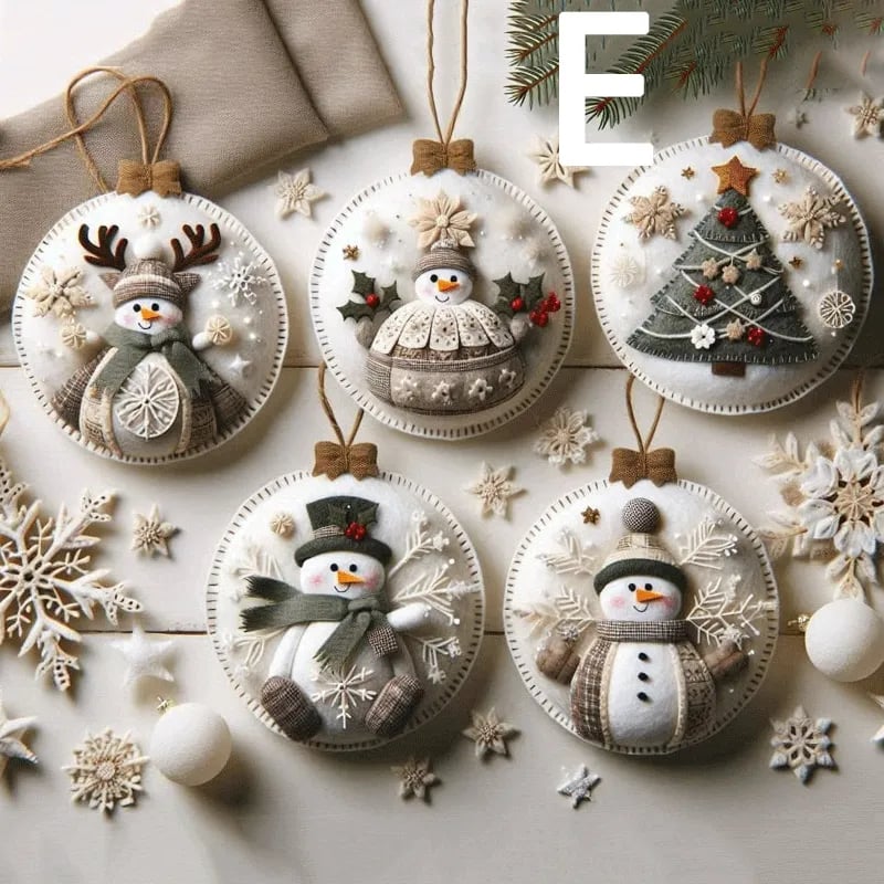🔥Last Day 50% OFF - DIY Christmas Felt Patch Kit