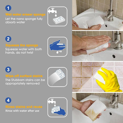 High-Density Melamine Cleaning Sponges