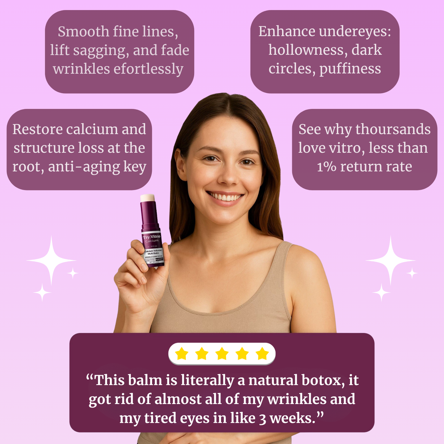 Cemenrete Calcium Multi Balm Anti-aging Korean Cosmetics Eye Care Eye Stick