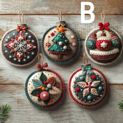 🔥Last Day 50% OFF - DIY Christmas Felt Patch Kit