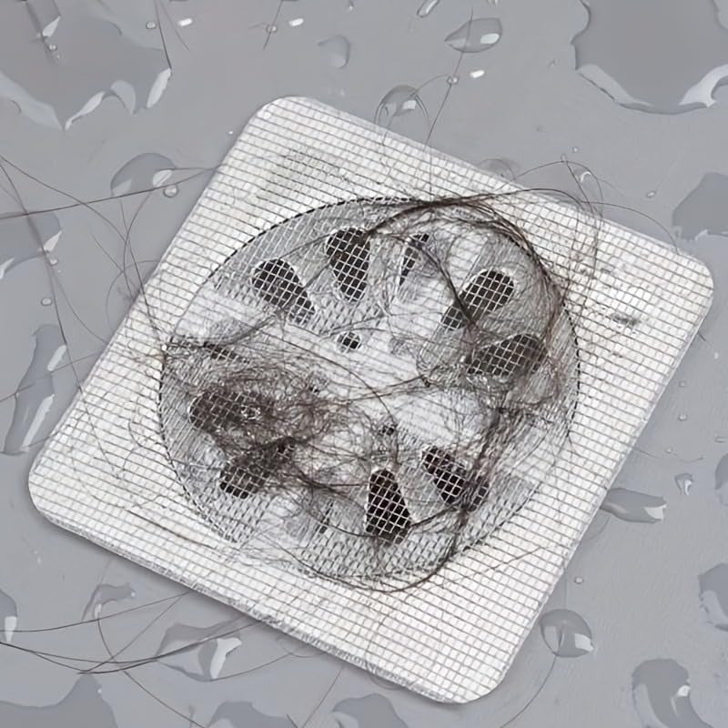 Disposable Drain Cover Stickers – Hair Catcher & Insect Blocker