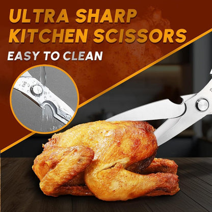 Japanese Steel 7-in-1 Multifunction Kitchen Shears