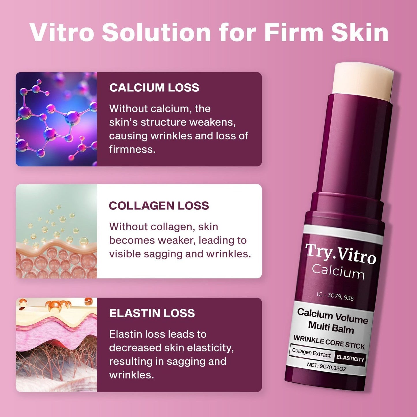 Cemenrete Calcium Multi Balm Anti-aging Korean Cosmetics Eye Care Eye Stick