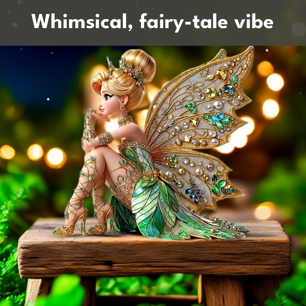 Enchanted Fairy Christmas Figurine 🧚‍♀️【Buy 2 Get 1 Free🎄】