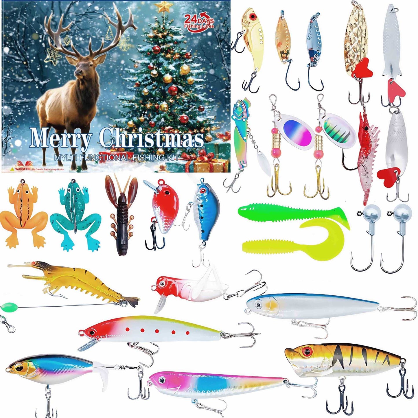 Fishing Advent Calendar - 24 Days Christmas
