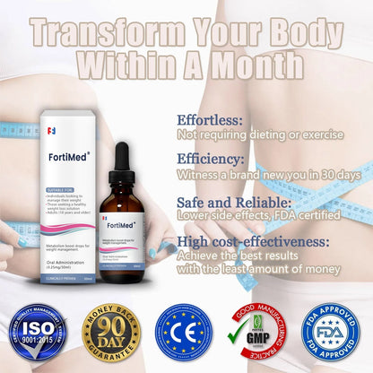🎀Last Day: 50% Off; 90-Day Free Returns💰FortiMed® Metabolic Boost Vitamin Drops